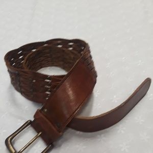 Hollister Brown Leather Belt